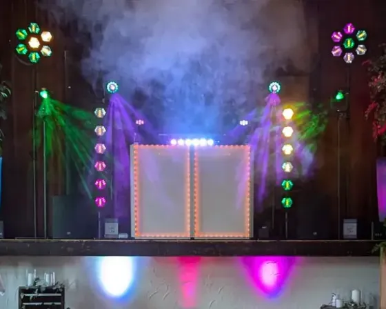 Hochzeit Lichtshow im Harz